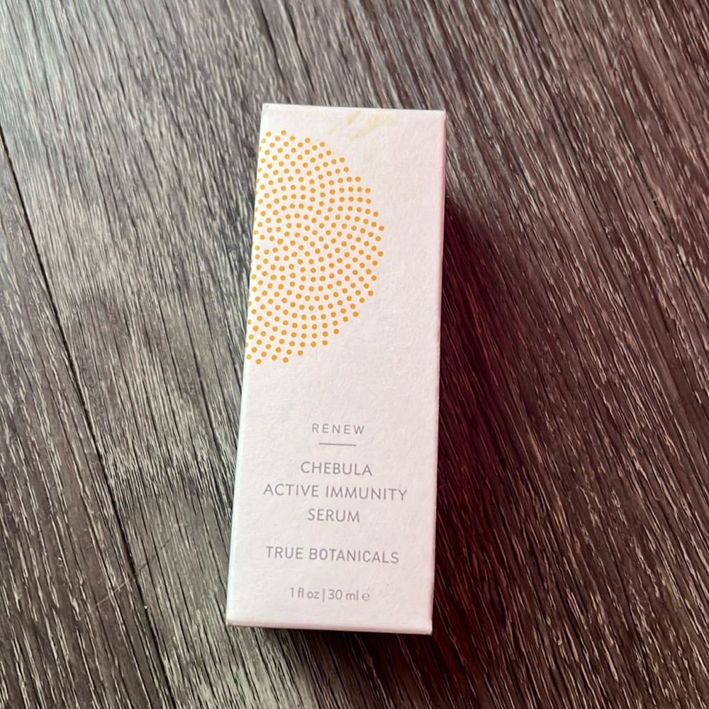 Never Used : Renew : True Botanicals : Chebula Active Immunity Serum